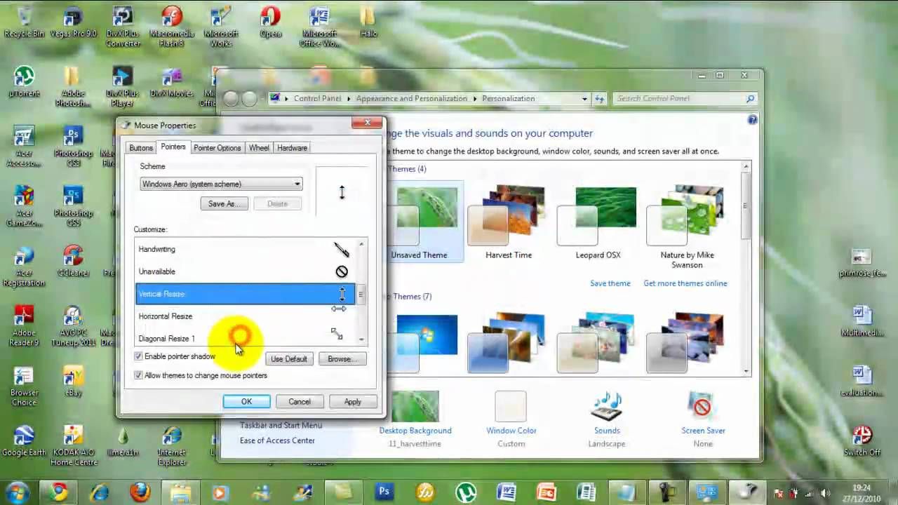 mac cursors for windows vista